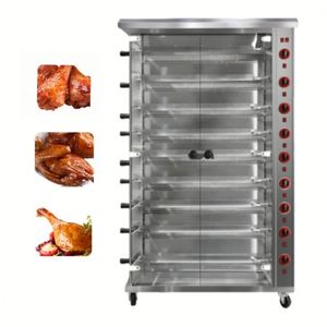 Rôtissoire à poulet verticale de qualité supérieure pour restaurant, grande capacité, en acier inoxydable, commerciale, au <span class=keywords><strong>gaz</strong></span> et électrique - Product Image 3
