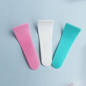 Crèmes dépilatoires outil d'épilation à la cire masque en plastique grattoir applicateur d'épilation à la cire spatules d'épilation - Product Image 2