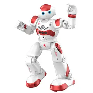 Mainan edukasi Robot RC menyanyi menari, Robot Remote Control interaktif untuk anak-anak