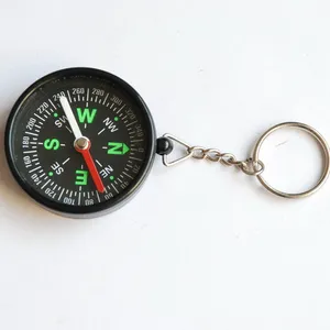 Keychain Compass Gift Mini Plastic Compass Promotional Compass With Keychain Cheap Plastic Compass Gift Compass