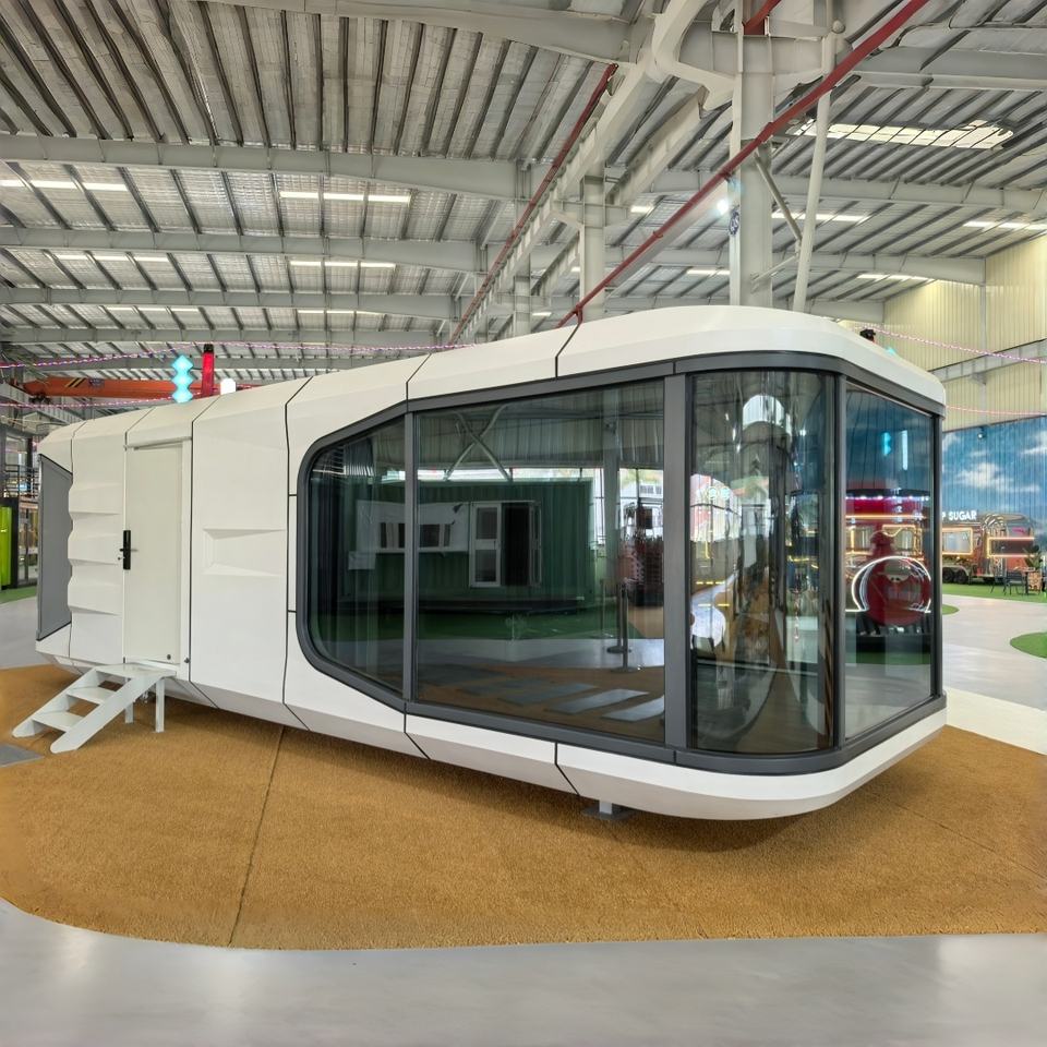 Living Large Space Steel Capsule Container Mobile Prefab Home Bedroom ...