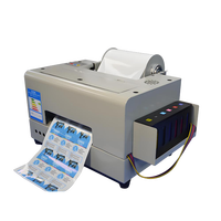 Printer Label ukuran A4 Desktop pencetak Inkjet operasi mudah