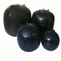 Bouchon d'étanchéité gonflable Yingpu noir 2 pouces 12 pouces en caoutchouc/PVC pour test d'étanchéité DN50-DN600 pour canalisations d'égout et drain de sol