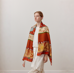 2026 New Silk <strong>Wool</strong> Square Scarf <strong>Shawl</strong> Headscarf Fashion Scarf Silk <strong>Wool</strong> Shaw - Product Image 1