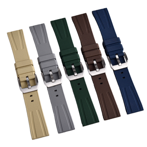 Correa de Reloj de Buceo JUELONG Premium de 20mm 22mm con Liberación Rápida, Banda de Goma Transpirable e Impermeable para Relojes Inteligentes de 22mm Tipo Charm - Product Image 4