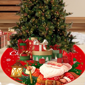 Jupe <span class=keywords><strong>de</strong></span> <span class=keywords><strong>sapin</strong></span> <span class=keywords><strong>de</strong></span> Noël personnalisée avec motif Père Noël, décorations <span class=keywords><strong>et</strong></span> accessoires <span class=keywords><strong>de</strong></span> Noël, décoration intérieure pour le Nouvel An 2027, Joyeux Noël - Product Image 1