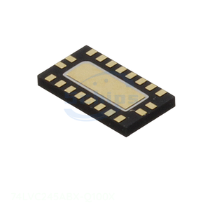 Composants électroniques IC TXRX NON INVERT 3.6V 20DHXQFN 74LVC245ABX-Q100X, composants logiques originaux en ligne, 20 XFQFN, contact exposé - Product Image 1