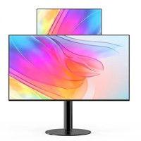 Téléviseur intelligent portable 27 pouces 4K LED avec écran tactile sans fil, Full HD 1080p / Interfaces USB-C, alimenté par batterie pour usage professionnel