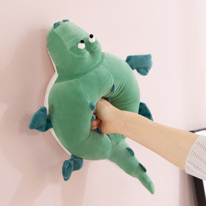 Juguetes <span class=keywords><strong>de</strong></span> Peluche <span class=keywords><strong>de</strong></span> Cocodrilo Redondos con Logotipo Personalizado, Muñecos <span class=keywords><strong>de</strong></span> Peluche <span class=keywords><strong>de</strong></span> Pez Inflado, Cojín Divertido y Grueso, Regalos <span class=keywords><strong>de</strong></span> <span class=keywords><strong>Navidad</strong></span> para Niños - Product Image 2