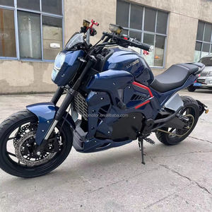 2025 pabrik Wuxi Ducati Diavel daya tinggi sepeda Motor listrik murah 8000W rantai Motor baterai Lithium Motor tengah 140-150km/H - Product Image 4