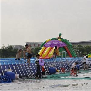 <span class=keywords><strong>Piscine</strong></span> en acier inoxydable avec échelle étagée, bassin avec structure métallique, avec pompe à filtre - Product Image 3