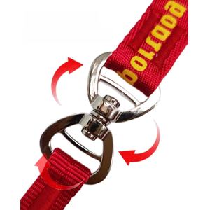 Rareve Dog Slip fune di piombo con Logo personalizzato anello di <span class=keywords><strong>Cardo</strong></span> doppio manico senza guinzagli di addestramento per cani di piccola taglia media - Product Image 5