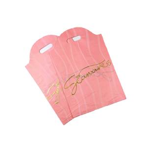 Bolsas de Plástico PE con Refuerzo Lateral para Prendas y Accesorios de Procesamiento, Bolsas de Regalo para Calcetines con Impresión en Huecograbado - Product Image 1