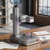 Machine de gravure laser UV pour flacons de parfum et emballages cosmétiques DAJA A1 Premium avec gravure de logo de marque