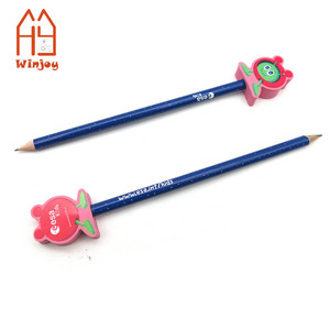 Lápiz de Madera Personalizado con Logotipo Completo y Borrador de Dibujos Animados para Niños, Set Publicitario de Animales en <span class=keywords><strong>2D</strong></span> - Product Image 3