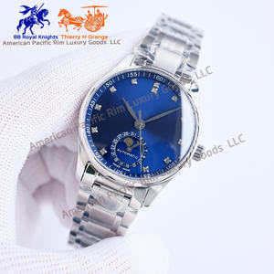 Montre mécanique de luxe pour homme Longnes de haute qualité avec calendrier mensuel, mouvement automatique haut de gamme, montres de plongée - Product Image 6