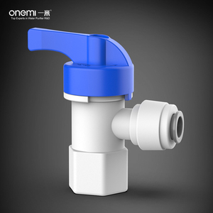 Nhanh Chóng Kết Nối 1/4 Inch OD Bóng Van Phù Hợp 1/4 Inch Fip Nfp Cho Ngoài Trời RV Bộ Lọc Nước Bộ Phận RO Hệ Thống Lọc Doanh - Product Image 1