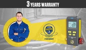 AUTOOL-colector de refrigeración <span class=keywords><strong>Digital</strong></span> LM110, HVAC, manómetro de presión de vacío medio frío, directo de fábrica - Product Image 4