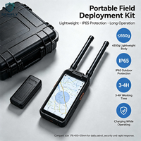 Detector y Localizador de Drones de Banda Ancha RF de 100MHz-6GHz, Compatible con Más de 900 Tipos de UAV, 8000mAh