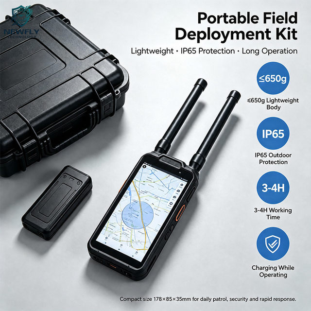 Drone Detector Locator 100MHz-6GHz Wideband RF 900+ UAV Types 8000mAh