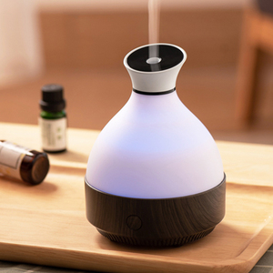 Difusor eléctrico De Aroma De grano De madera, Humidificador profesional De Aroma, lámpara De ambiente marrón oscuro, 812 - Product Image 1