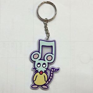 Porte-clés en caoutchouc PVC 2D 3D personnalisé avec votre propre logo, breloques en PVC souple, chaîne de porte-clés avec cadeaux promotionnels d'entreprise - Product Image 3