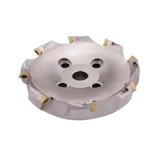 TA4501 High Speed Steel End Milling <b>Cutter</b> 45 Face Milling <b>CNC</b> Mode Coated Sleeve Attachment for Milling Machines ODM 10 Pcs - Product Image 1