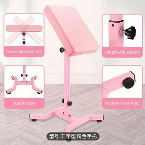 Soporte de Brazo para Tatuajes Color Rosa con Soporte de Acero para Uso en Maquillaje Permanente - Product Image 4