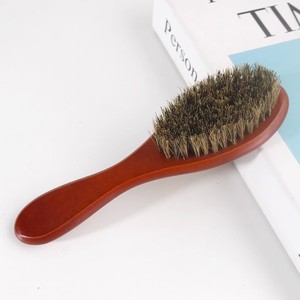 Cepillo vintage <span class=keywords><strong>para</strong></span> limpiar el cabello con efecto aceitado, cepillo <span class=keywords><strong>para</strong></span> recoger cabello roto, cepillo de baño <span class=keywords><strong>para</strong></span> bebés y plumero de madera de haya <span class=keywords><strong>para</strong></span> el cuello - Product Image 6