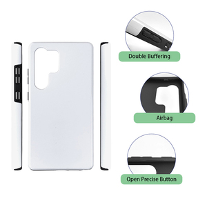 Máquina de transferencia de calor recubierta 2 en 1 Sublimación resistente Caja de teléfono en blanco Personalización 3D para Samsung <span class=keywords><strong>Galaxy</strong></span> S25 Ultra S25 Plus - Product Image 3