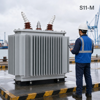 Transformateur de distribution immergé dans l'huile triphasé 125 kVA, best-seller, 10 kV/15 kV vers 380 V, 50/60 Hz