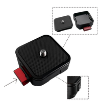 Adaptateur de montage de caméra en aluminium de plaque de dégagement rapide avec support de Gel Tr caméra plaque de montage rapide accessoire de montage de caméra Tr