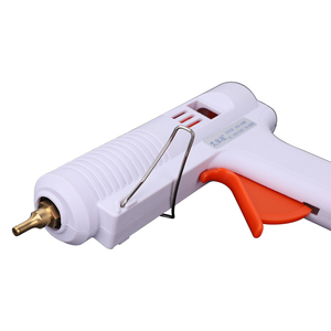 Pistolet à colle électrique 80W 150W à double température, avec buse en cuivre et corps en plastique, pour bricolage et applications à haute température - Product Image 1