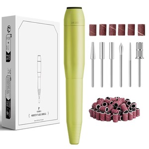 Lima de Uñas Eléctrica de 20000 RPM con Diseño Compacto para Todo Tipo de Cuidado de Uñas, Pulido de Manicura, Taladro de Uñas Portátil USB en Forma de Bolígrafo - Product Image 1