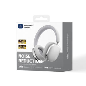 Auriculares Gimas WIWU AirbudsMAX Inalámbricos TD-16 con Cancelación de Ruido ANC, Auriculares para Juegos con Cable Tipo C, Carga Tipo C, Más de 20 Horas de Duración de la Batería - Product Image 4