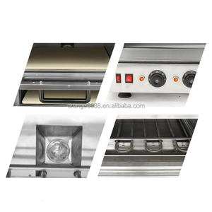 Horno eléctrico semiesférico de acero inoxidable para pizza, calentamiento rápido de 220V para pizzerias, pastelerías de comida rápida, nueva condición - Product Image 5