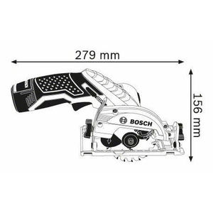 เลื่อยแบตเตอรี่ gks 12V-26มืออาชีพเลื่อยวงเดือน12V - Product Image 2