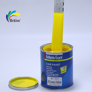 Vendite calde Topcoat acrilico di buona qualità per autoveicoli vernice per auto giallo limone 2k con rivestimento semplice personalizzato <span class=keywords><strong>carrozzeria</strong></span> e pittura - Product Image 2