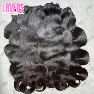 LAVERS-Extensiones de cabello humano virgen brasileño, mechones de cabello humano de alta calidad, 15A - Product Image 3