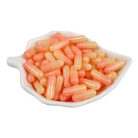 Capsules de gélatine dures vides orange en gros, tailles 000, 00, 0, 1, 2, 3, 4, 5