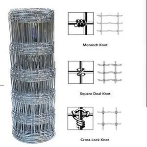 Rouleaux de clôture en treillis métallique carré galvanisé bon marché, clôture en treillis pour chevaux, fourniture d'usine - Product Image 3