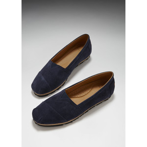 Alpargatas Chukka para Mujer, Azul Marino, Gamuza - Product Image 4