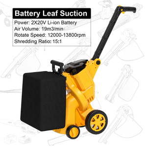 Vertak 40V Batterie sans fil Souffleur de feuilles Aspirateur 3 en 1 Collecteur électrique d'aspiration de feuilles pour jardin, pelouse, cour, nettoyage des feuilles d'automne - Product Image 2