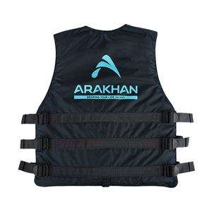 Gilet de sauvetage Arakhan pour adultes, flottabilité supérieure à 40N, gilet de natation avec sangles réglables, entraînement sportif aquatique - Product Image 5
