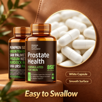 Capsules de Palmier Nain et Graines de Citrouille pour Hommes – OEM, ODM, Marque Privée, Logo Personnalisé – Complément Alimentaire 60 Gélules