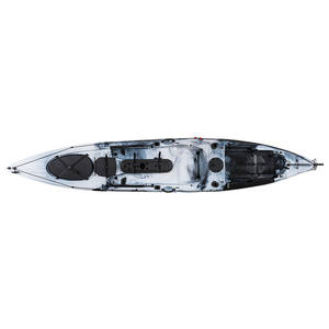 Kayak de pêche Ocean Kayak 14 pieds en plastique camouflage, monoplace, pour lacs, rivières, usage universel - Product Image 1