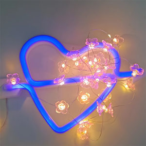 <span class=keywords><strong>Guirlande</strong></span> <span class=keywords><strong>lumineuse</strong></span> en forme de fleur de cerisier artificielle pour décoration de <span class=keywords><strong>chambre</strong></span> de <span class=keywords><strong>fille</strong></span>, <span class=keywords><strong>guirlande</strong></span> suspendue pour fête de mariage - Product Image 2