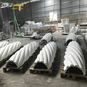 ขายึดตกแต่งหินเวทมนตร์ใหม่ GRC สำหรับตกแต่งทางเข้าอาคารภายนอกอาคาร - Product Image 4