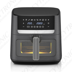 Freidora de Aire Digital sin Aceite de Gran Capacidad 10L, Horno Freidora de Aire con Doble Cesta para Pizza y Microondas, ¡Gran Oferta! - Product Image 5