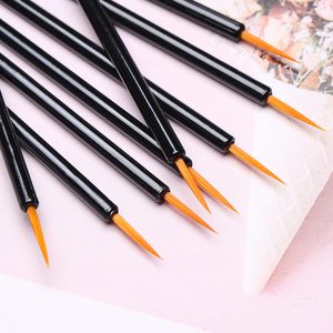 50Pcs Disposable <strong>Eyeliner</strong> <strong>Brushes</strong> <strong>for</strong> Women Beauty Tools Individually Wrapped OEM JM402111 China - Product Image 3